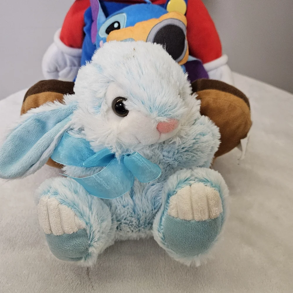 Mario Plush Toy with Blue Bunny - Picture 4 of 16